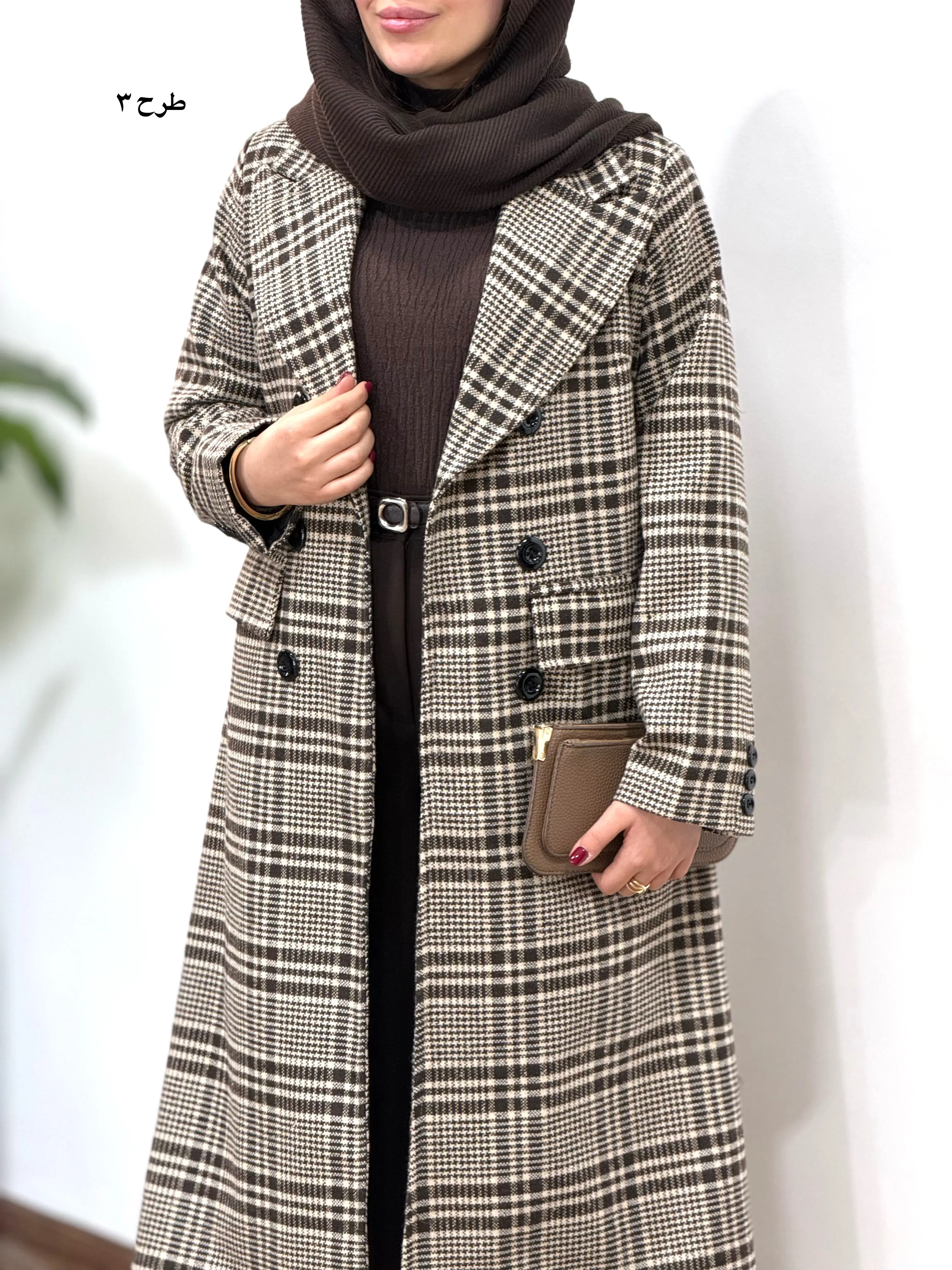 پالتو پشمی آستردار آیسو ناردین